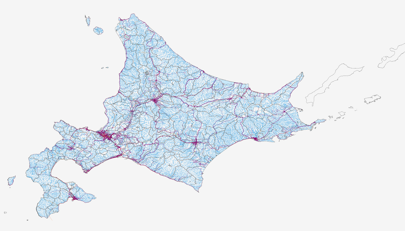 道路 地図 北海道